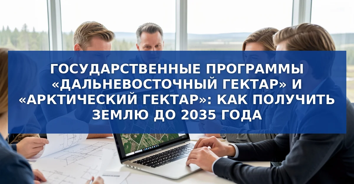Государственные программы «Дальневосточный гектар» и «Арктический гектар»: как получить землю в Дальнем Востоке и Арктике