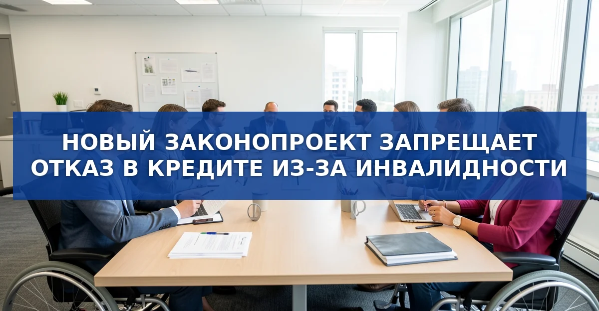 Запрет отказа в кредите по инвалидности: что предлагает законопроект