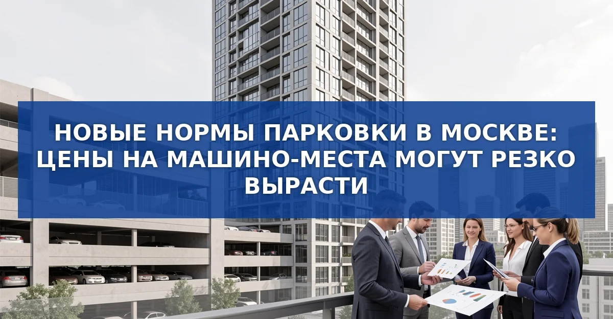 Новые требования к парковке в новостройках Москвы: как они влияют на цены и рынок