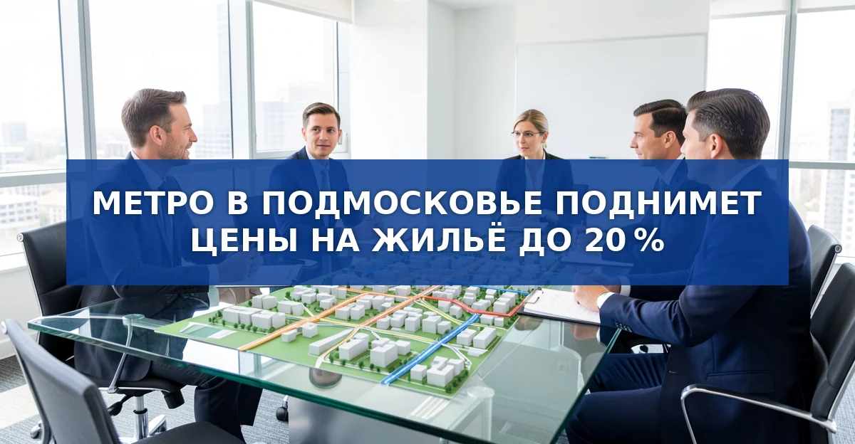 Обложка материала: Метро в Подмосковье: как новые станции изменят цены и аренду жилья