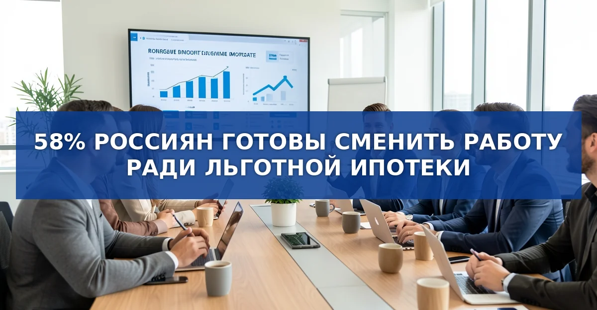 Льготная ипотека — главный драйвер смены работы