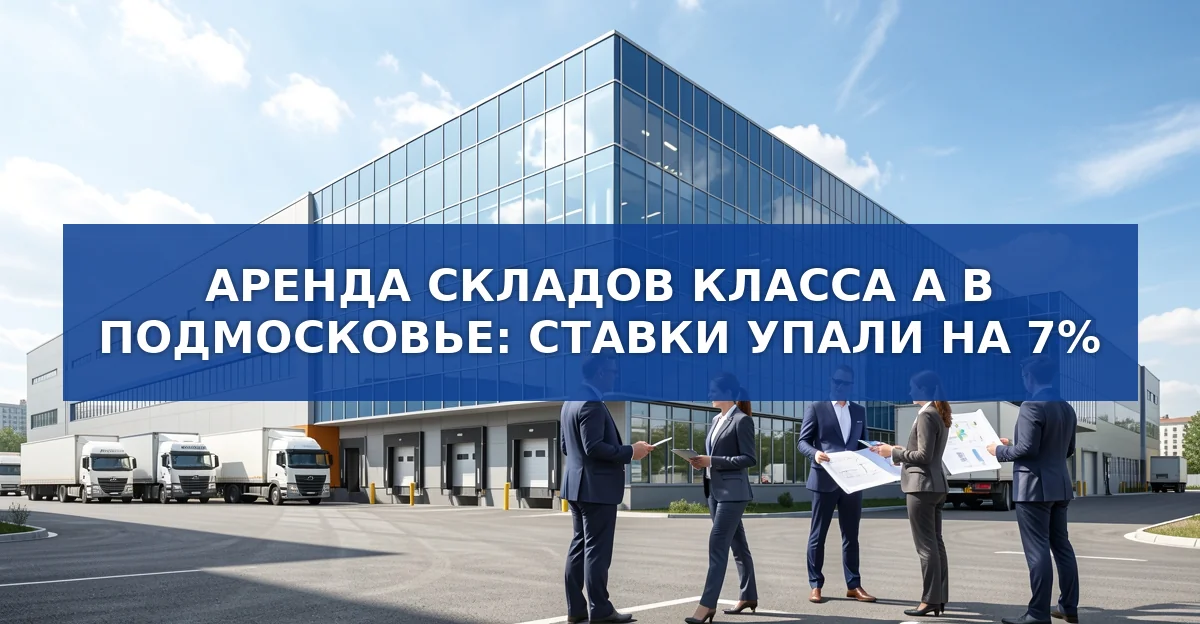 Снижение арендных ставок складов класса А в Подмосковье: причины, цифры и прогнозы