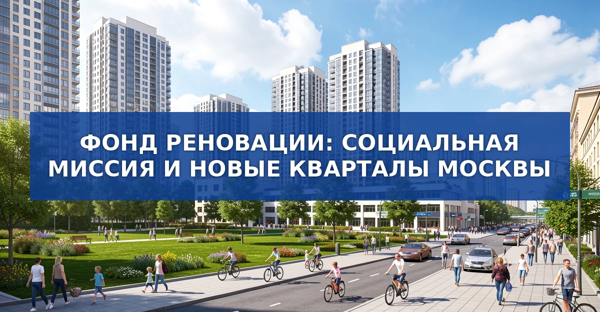 Фонд реновации: как новые кварталы меняют жизнь москвичей