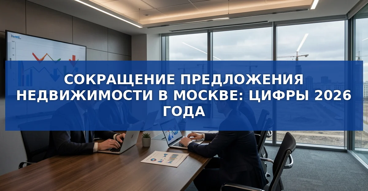 Сокращение предложения недвижимости в Москве: причины и последствия