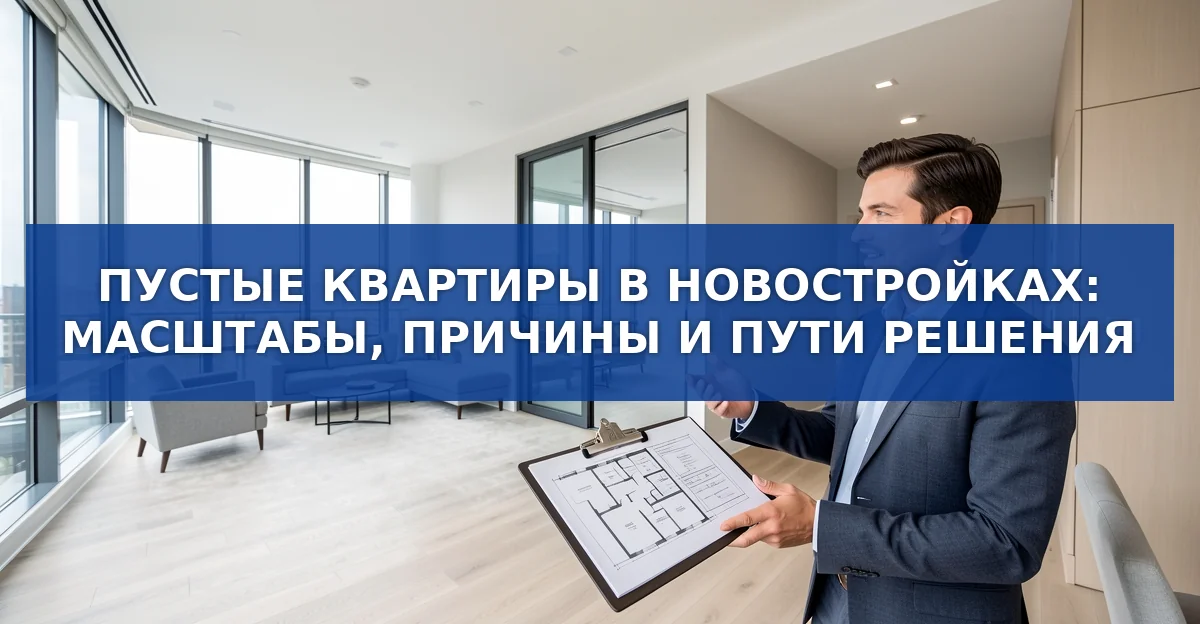 Пустующие квартиры в новостройках: причины, последствия и пути решения