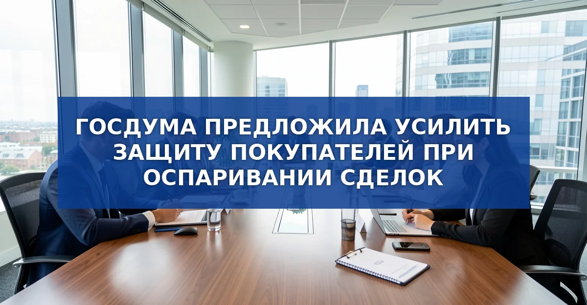 Законопроект усилит гарантии для покупателей недвижимости и авто