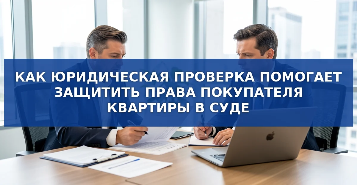 Проверка недвижимости как доказательство добросовестности в суде