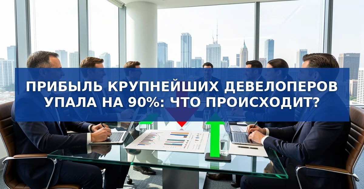 Обложка материала: Крупные девелоперы России потеряли почти всю прибыль: что происходит с отраслью