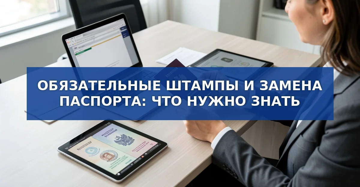 Как и когда заменить паспорт в 2026 году: подробный гид