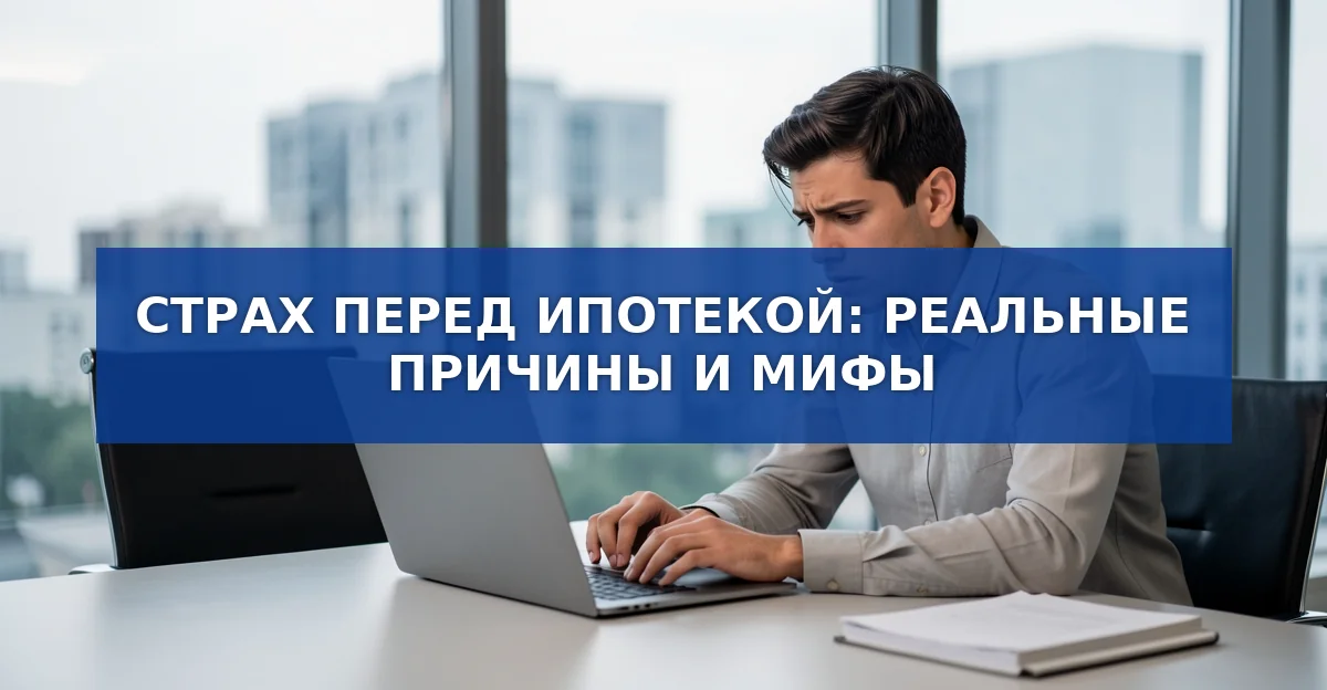 Почему страх перед ипотекой останавливает покупку квартиры: анализ причин и пути решения