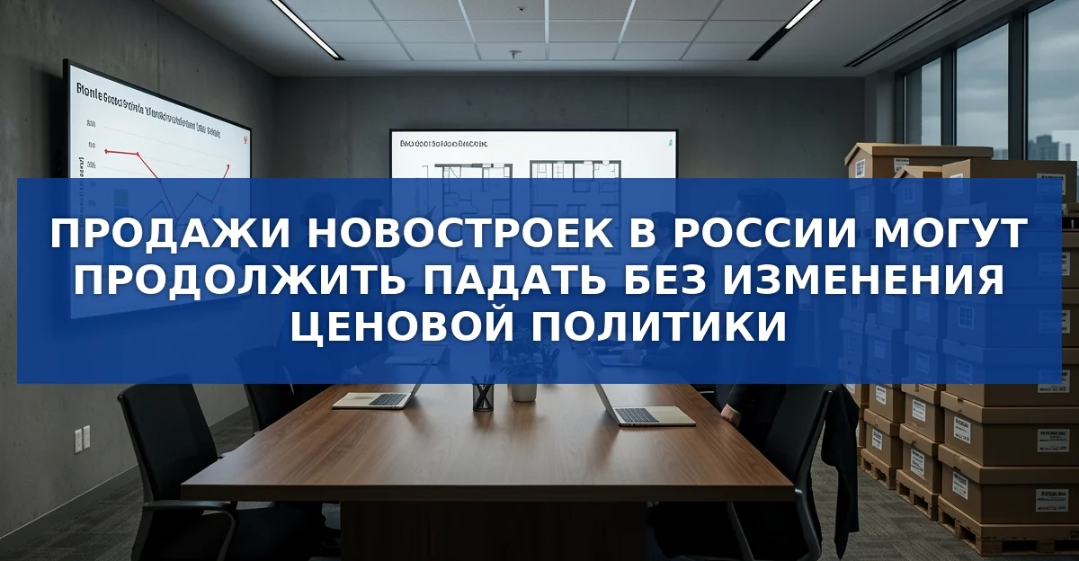 Продажи новостроек в России падают: причины и пути выхода из кризиса