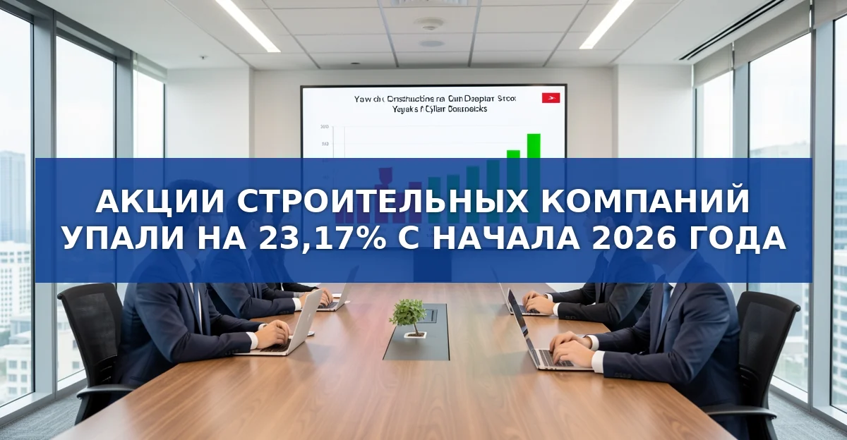 Снижение акций строительных компаний в 2026 году: причины, сравнение и альтернативы