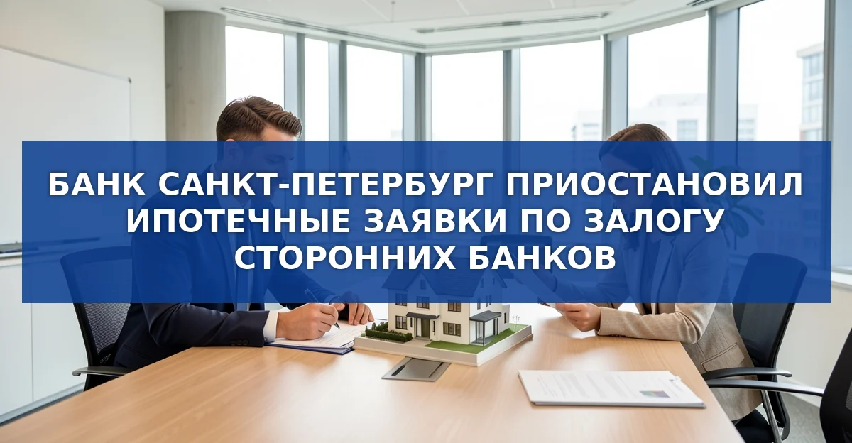 Обложка материала: Ипотечные программы Банка Санкт‑Петербург: новые ограничения с 15 сентября