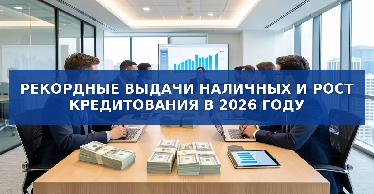 Рекордные наличные и рост кредитования в России в 2026 году