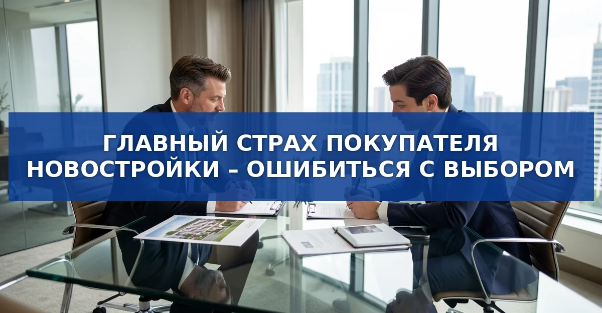 Главный страх покупателя премиальной новостройки – ошибиться с выбором