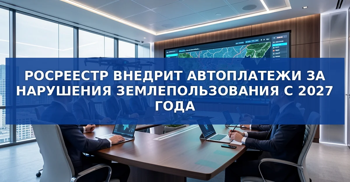 Росреестр готовит автоматизацию штрафов за нарушения землепользования