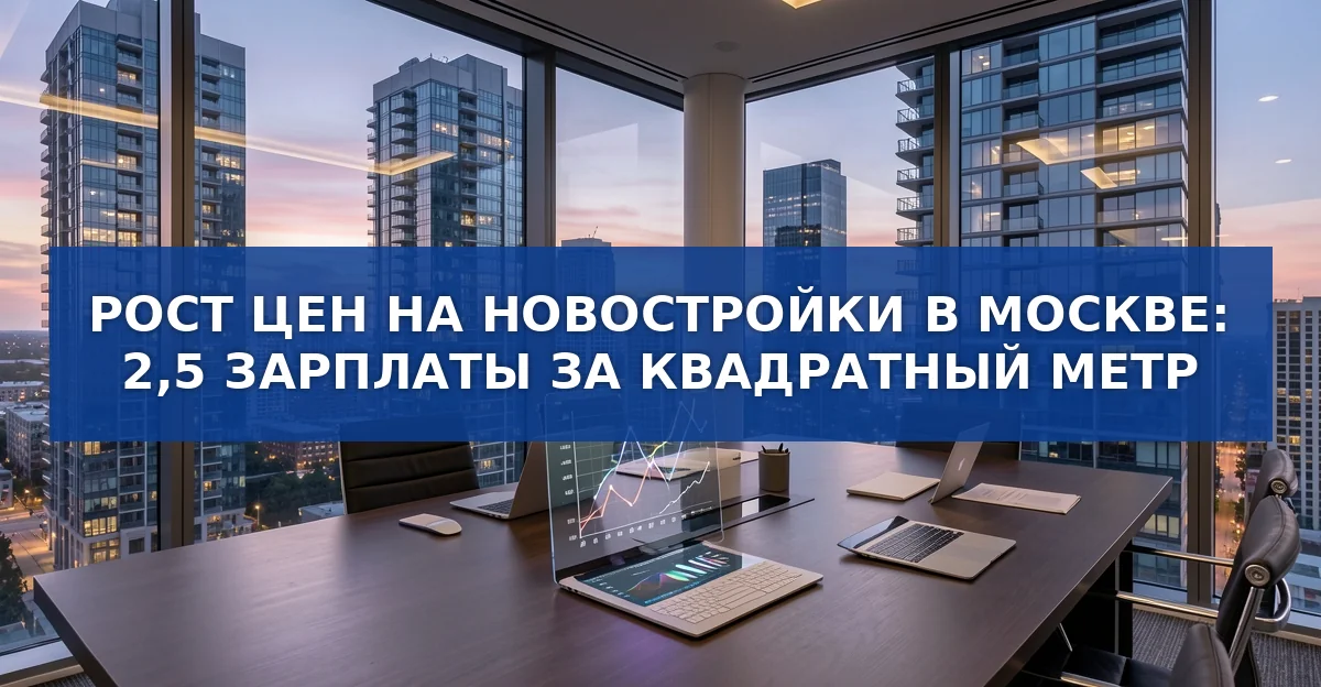 Рекордные цены на новостройки в Москве: как меняется доступность жилья