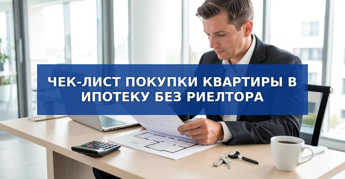 Как купить квартиру без посредников: подробный чек‑лист для безопасной сделки