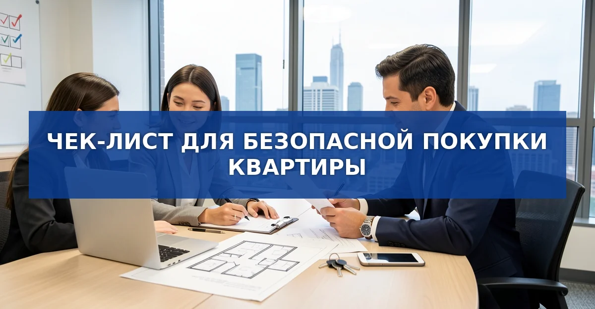 Чек‑лист покупателя: как обезопасить сделку с квартирой в 2026 году