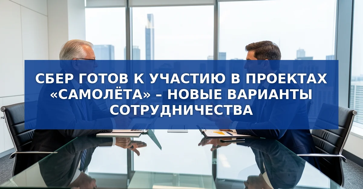 Сбербанк может взять на себя часть проектов девелопера «Самолёт»