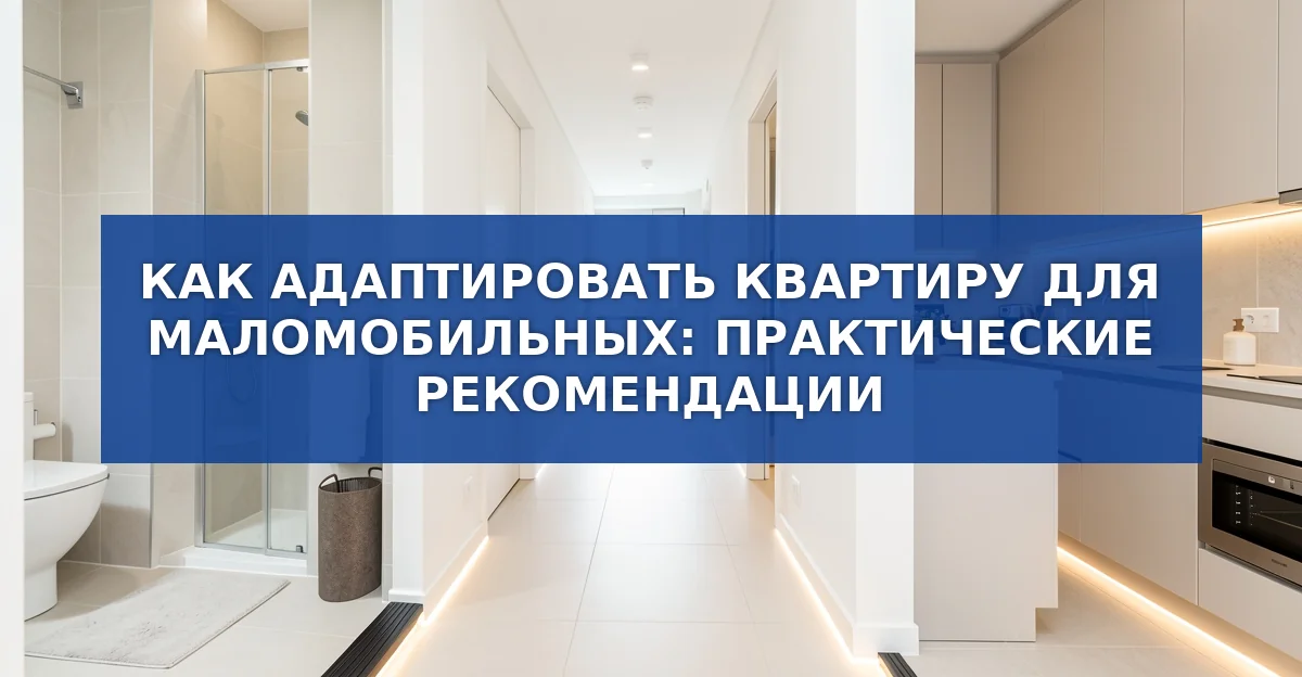 Обложка материала: Как сделать жильё безопасным и удобным для маломобильных людей
