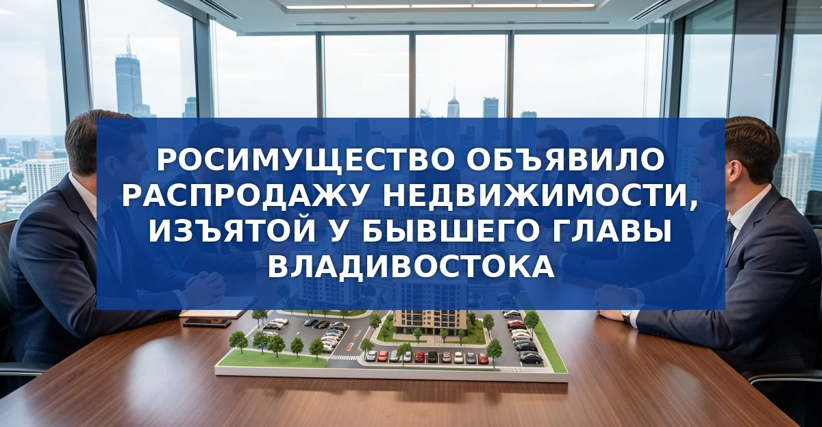 Масштабная распродажа недвижимости, изъятой у бывшего главы Владивостока