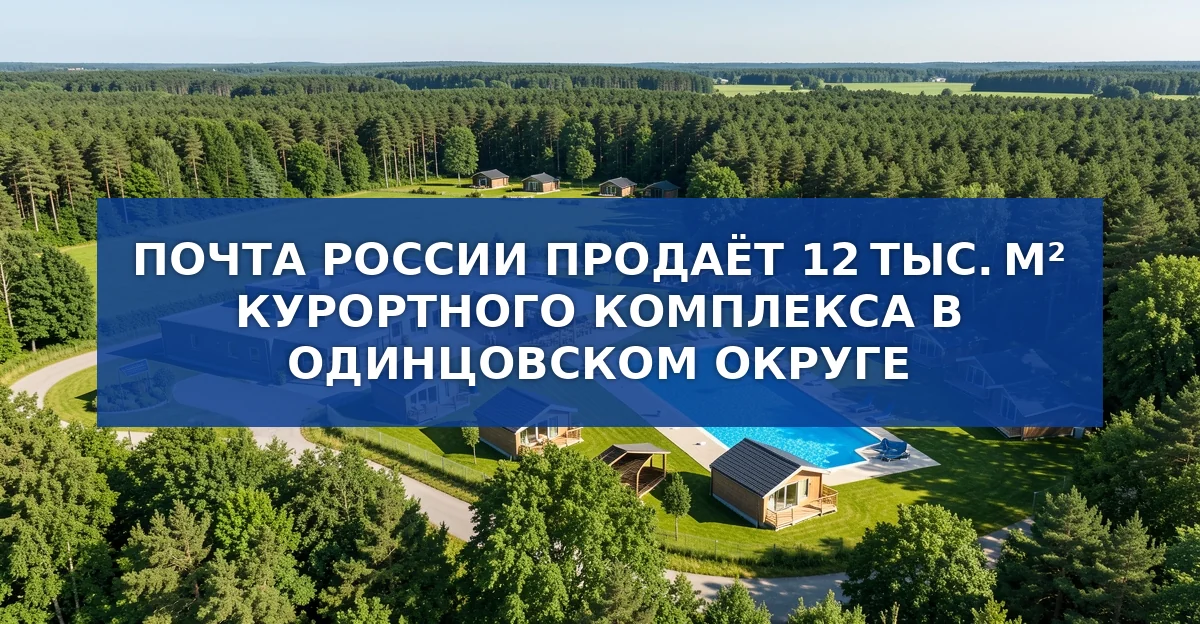Почта России выставила на аукцион крупный курортный комплекс в Подмосковье