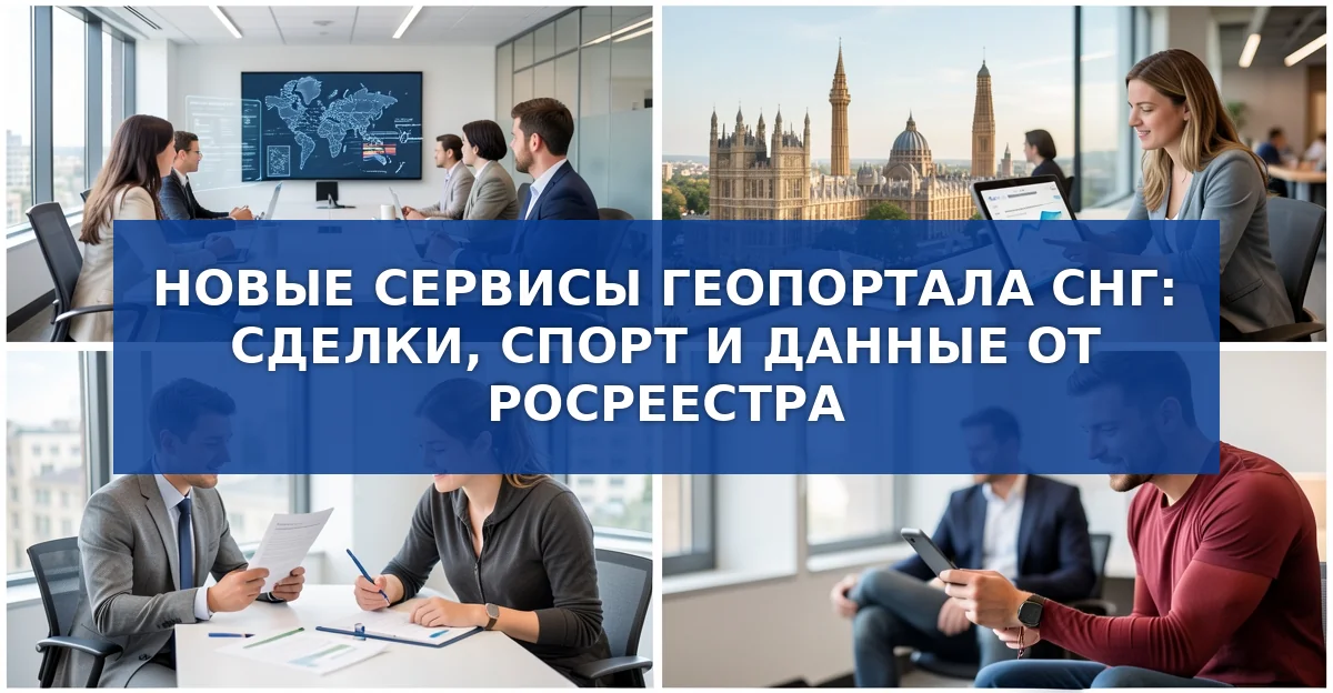 Геопортал СНГ: новые сервисы и планы развития в 2026 году