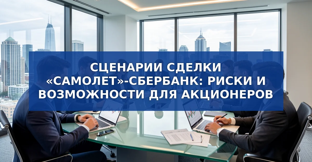Сделка «Самолет»‑Сбербанк: варианты развития, риски и прогнозы для акционеров и дольщиков
