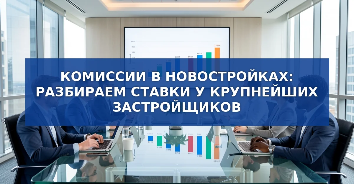 Комиссии за продажу квартир в новостройках: как меняются ставки у ведущих застройщиков