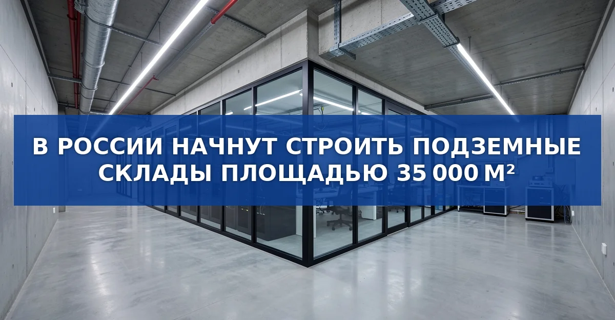 Подземный складской комплекс в Подмосковье: новый этап в российской недвижимости
