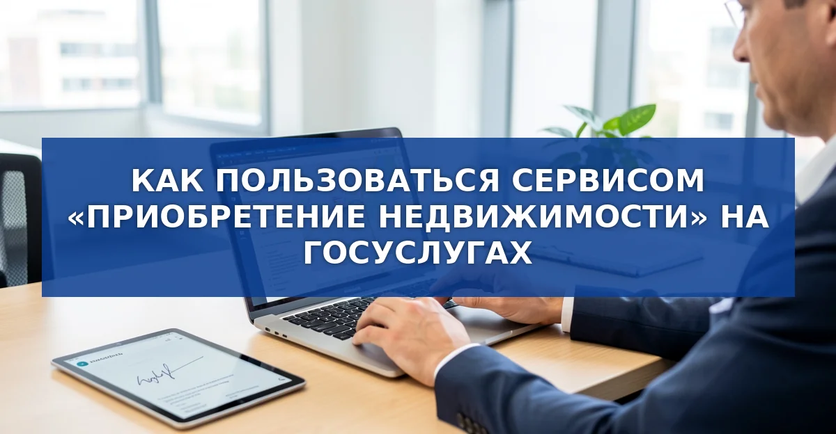 Обложка материала: Новый сервис Госуслуг упрощает покупку и регистрацию недвижимости