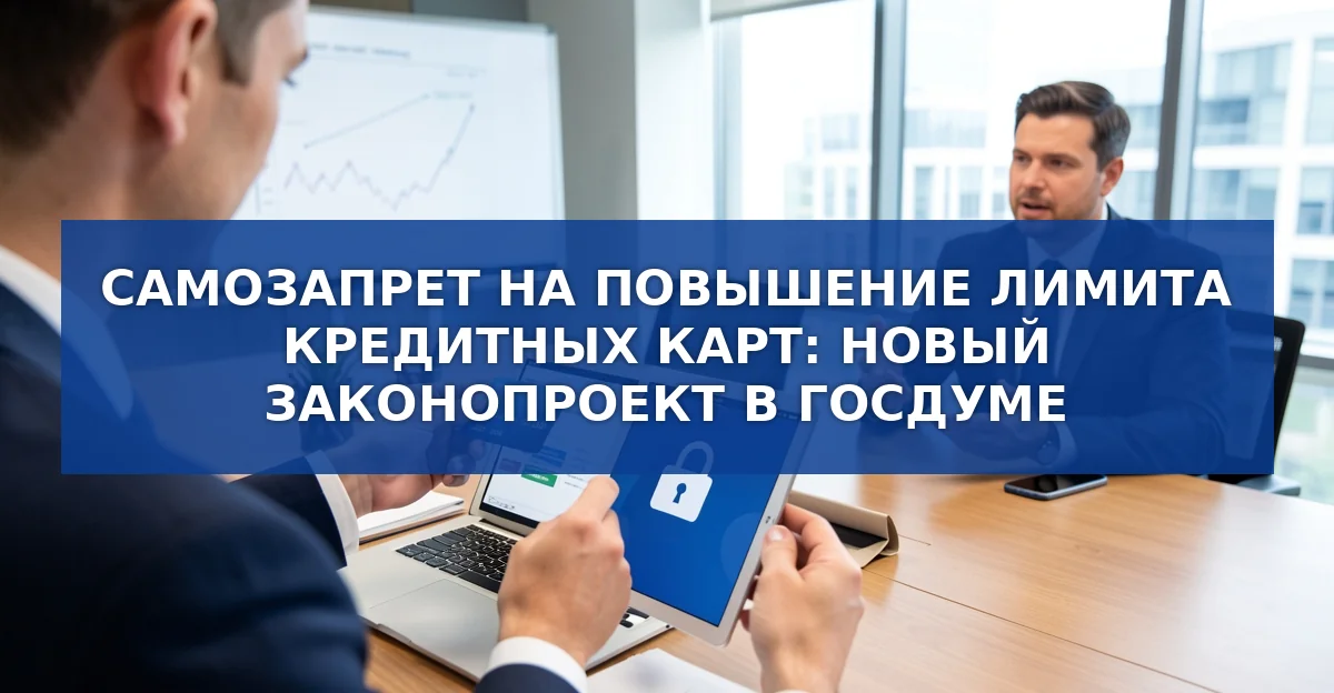 Самозапрет на увеличение лимита кредитных карт: детали законопроекта