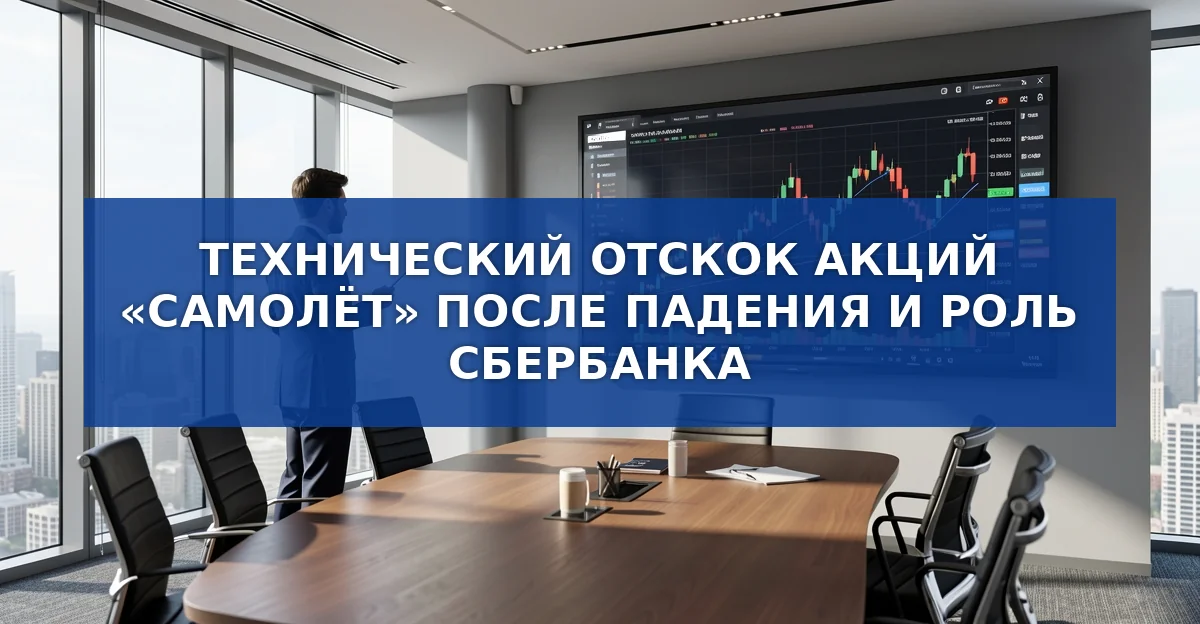 Акции девелопера «Самолёт»: резкий рост, технический отскок и проблемы прозрачности