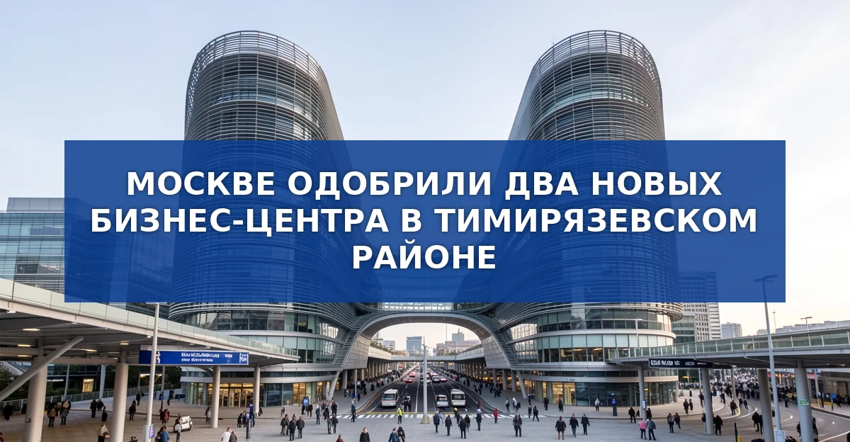 В Тимирязевском районе одобрены два масштабных бизнес‑центра в рамках транспортного узла «Петровско‑Разумовская»