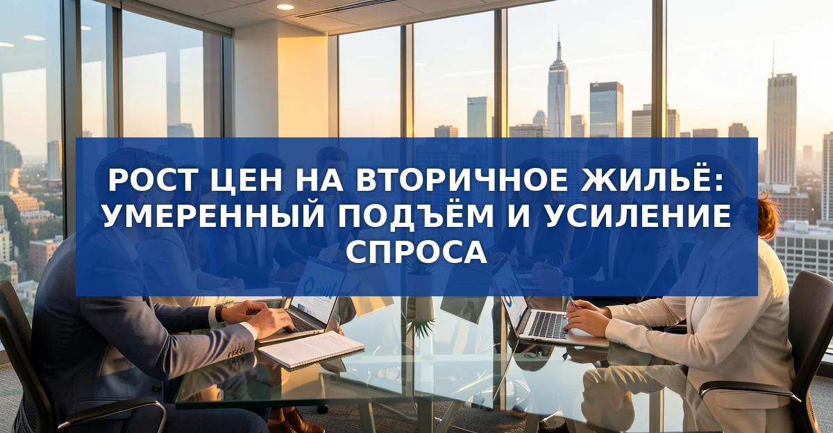 Вторичный рынок жилья: умеренный рост цен, восстановление спроса и бум ипотечных сделок
