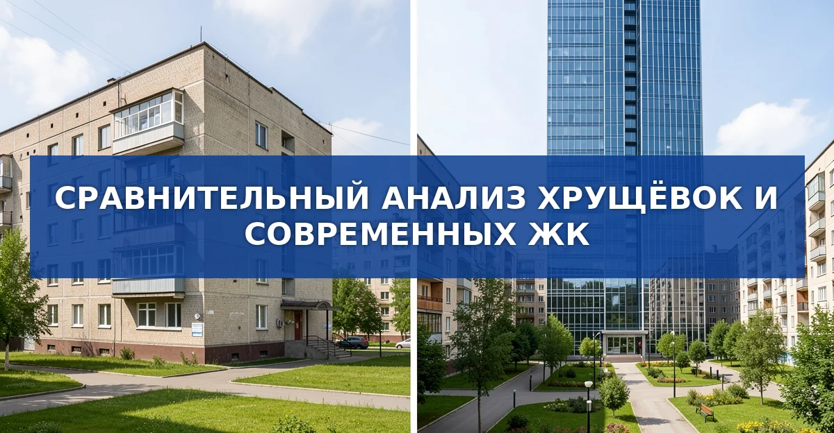 От хрущёвок до современных высоток: как меняется жильё в России