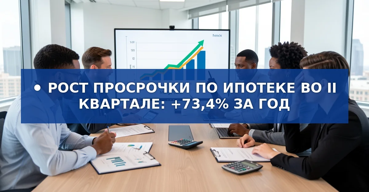 Рост ипотечного кредитования в 2026 году сопровождается резким ростом просрочек