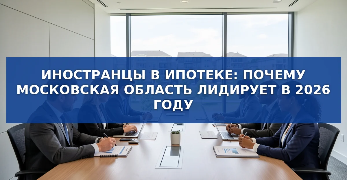 Иностранные покупатели жилья в ипотеку в 2026 году: где и что выбирают