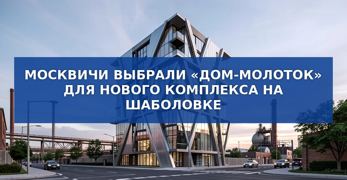 Как москвичи выбрали образ нового жилого комплекса на Шаболовке