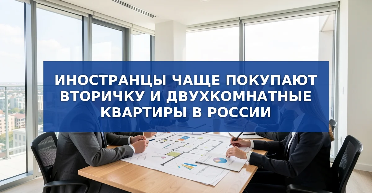 Иностранцы в России: почему они выбирают вторичку и двухкомнатные квартиры