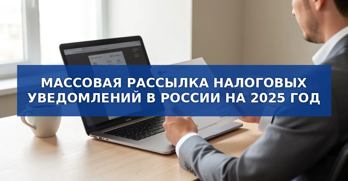 Массовая рассылка налоговых уведомлений в 2025 году: что нужно знать налогоплательщикам