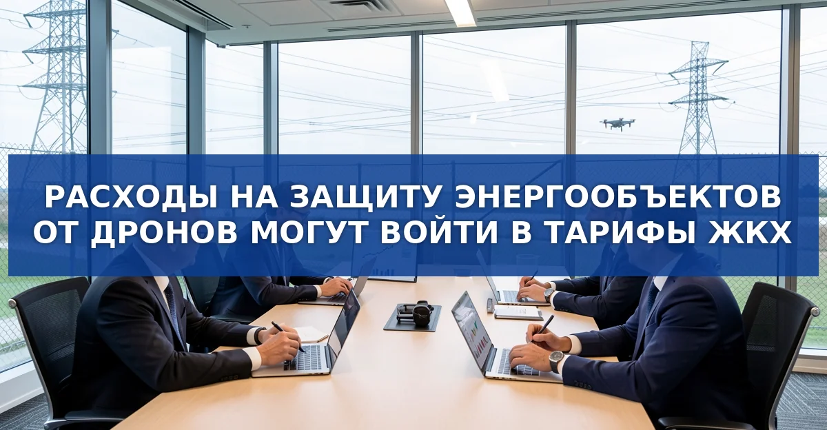 Тарифы на электроэнергию могут включить расходы на защиту от дронов