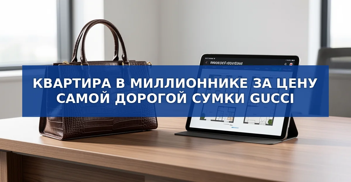 Сумка за 4,23 млн ₽ и квартиры за те же деньги: что доступно в России