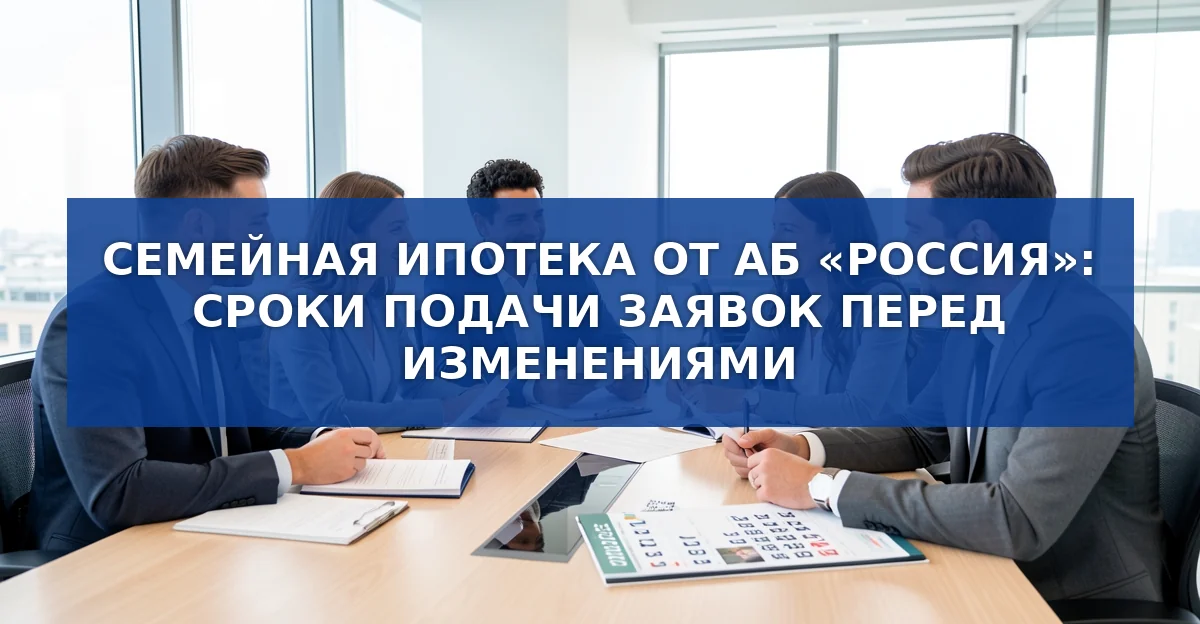Семейная ипотека от АБ «Россия»: сроки подачи заявок и дальнейшие планы