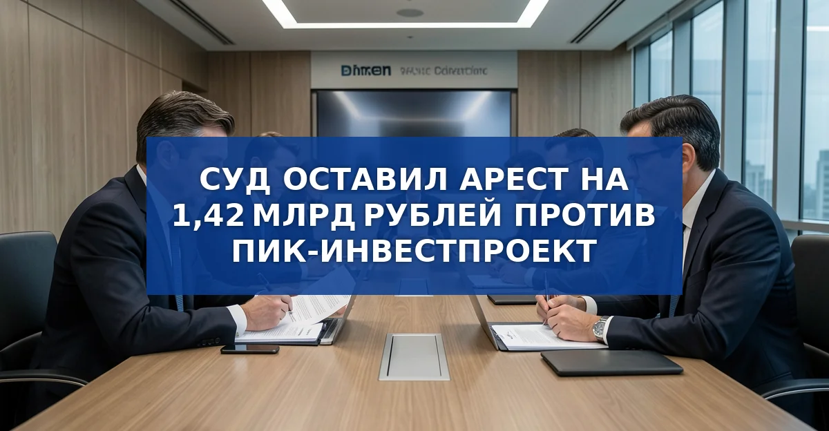 Суд арестовал счета на 1,42 млрд рублей: детали сделки и дальнейшие последствия
