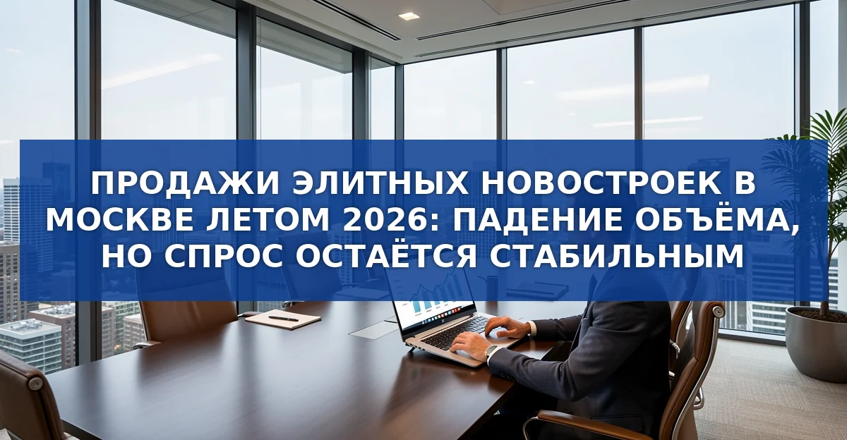Снижение продаж элитных новостроек в Москве: цифры, причины и прогноз