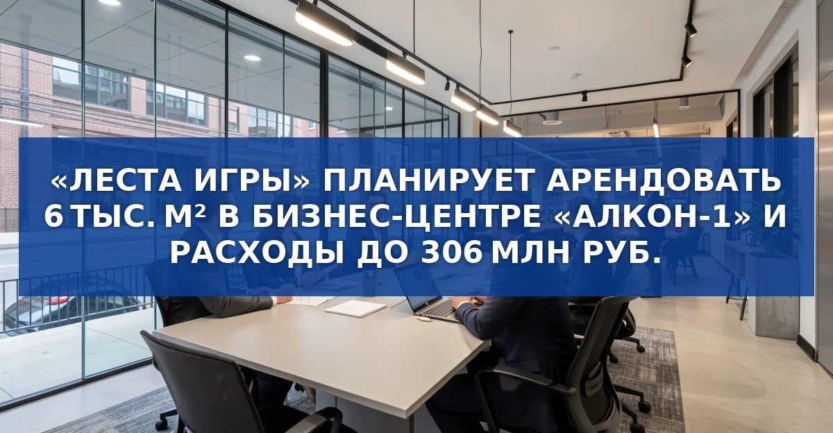 Леста игры арендует 6000 м² в «Алкон‑1», а кинотеатр «Пять звёзд» продан за 438,9 млн ₽