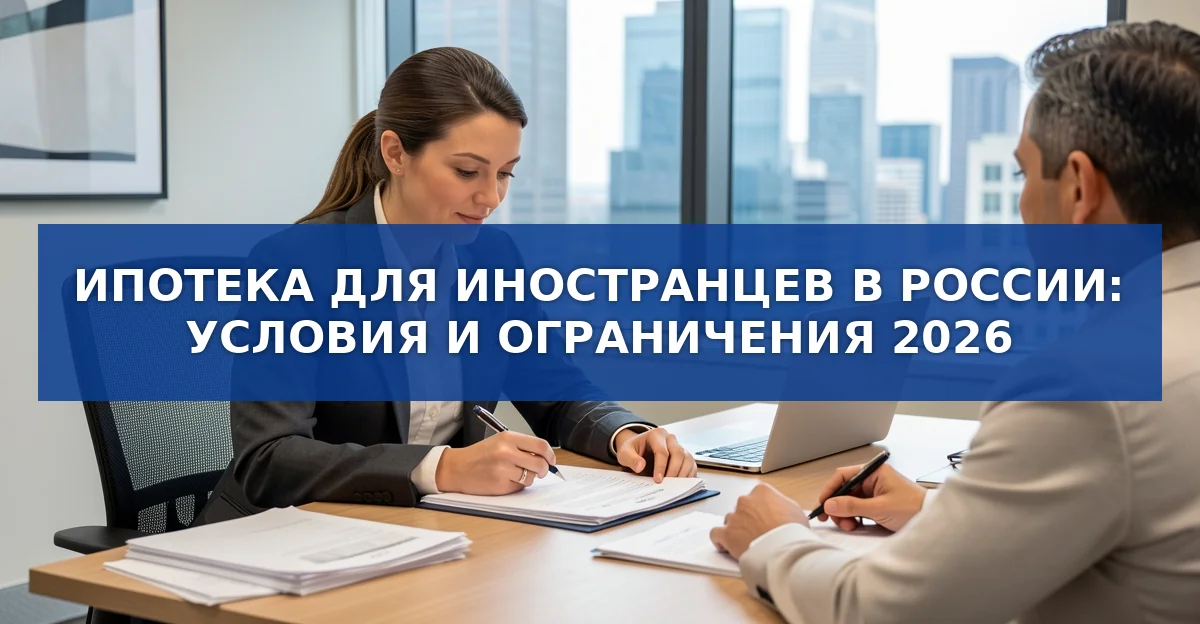 Ипотека для иностранных граждан в России: что нужно знать в 2026 году