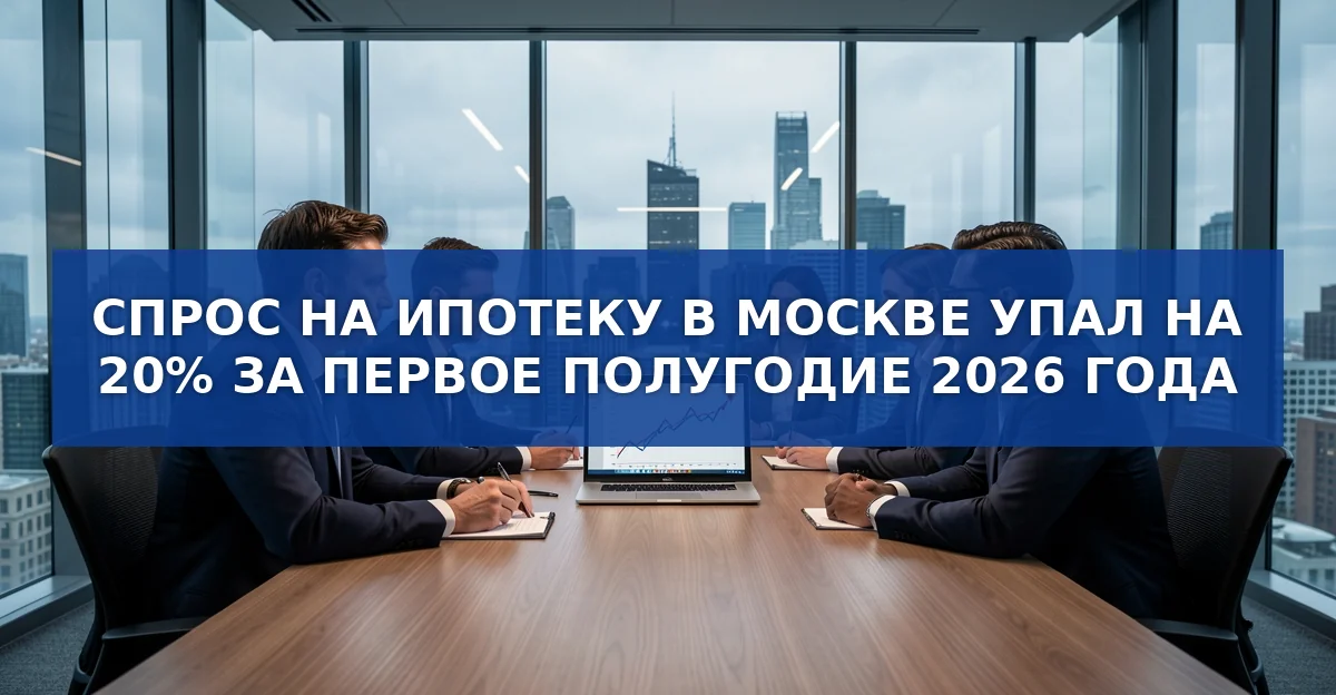 Спрос на ипотеку в Москве упал на 20%: причины и последствия